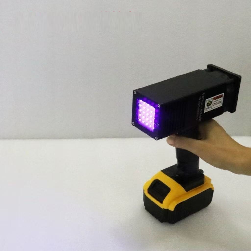 高耐久リチウム電池搭載 ハンディUV硬化ライト 自動車用パテ・塗装用 紫外線LED硬化ランプ