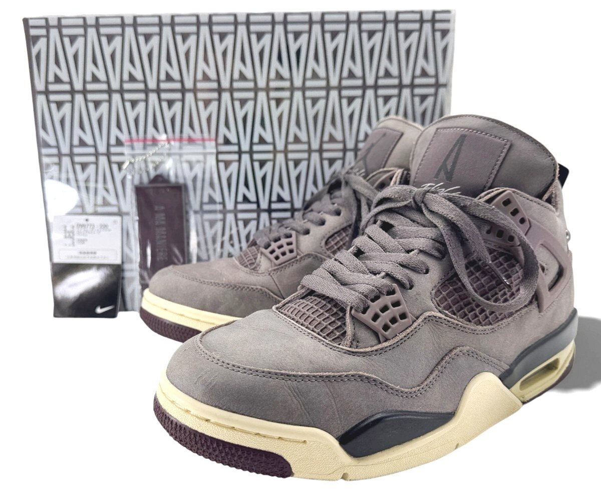 定価27,500円 NIKE × A Ma Maniere ナイキ ア マ マニエール AIR JORDAN 4 エアジョーダン4 バイオレットオレ DV6773-220 