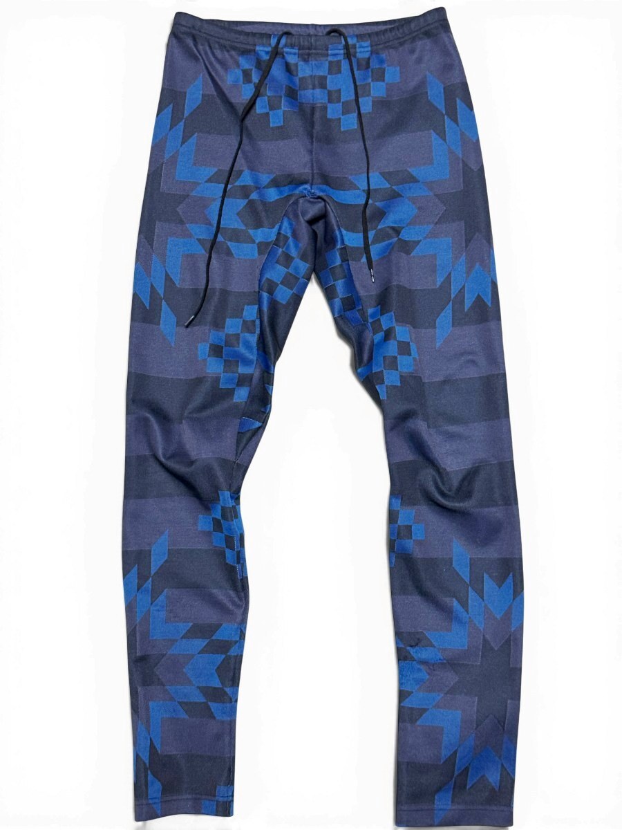 TAKAHIROMIYASHITA TheSoloist. タカヒロミヤシタ ザ ソロイスト 2019AW SC.0013AW19 midnight x eggplant x saxe blue スパッツ レギンス
