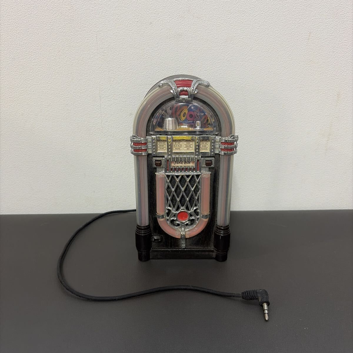 ジャンク品●ジュークボックス型 スピーカー/コカ・コーラ/コカコーラ/Coca-Cola/アメリカン/アンティーク/昭和レトロ/当時物 ★4482-2