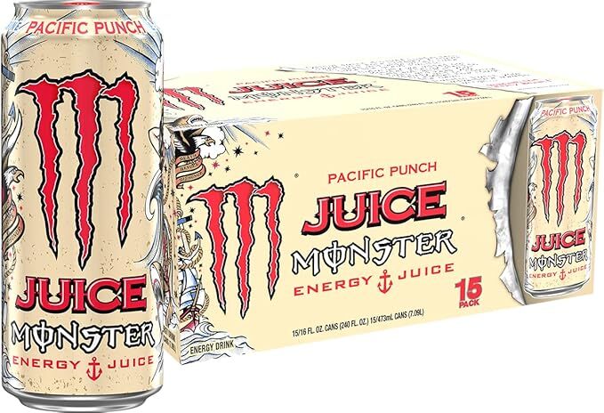 【国内未発売】MONSTER JUICE PACIFIC PUNCH 15本パック モンスター エナジー ジュース パシフィック パンチ【北米版】