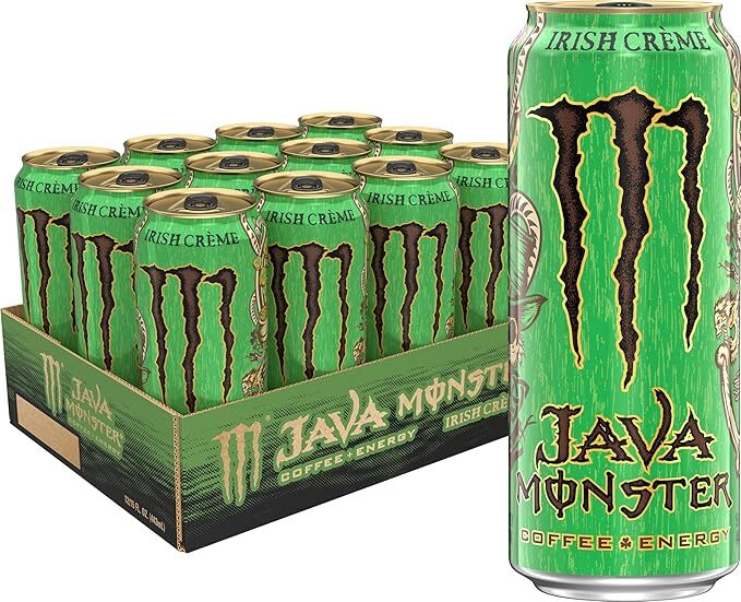 【国内未発売】JAVA MONSTER ENERGY IRISH CREME 12本パック ジャバ モンスターエナジー アイリッシュクリーム【北米版】