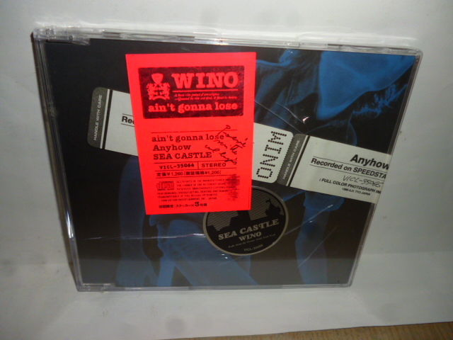 ◆PP126 未開封 CD◆ワイノ『ain't gonna lose』WINO◆国内サンプル盤◆初回限定 ステッカー×３仕様