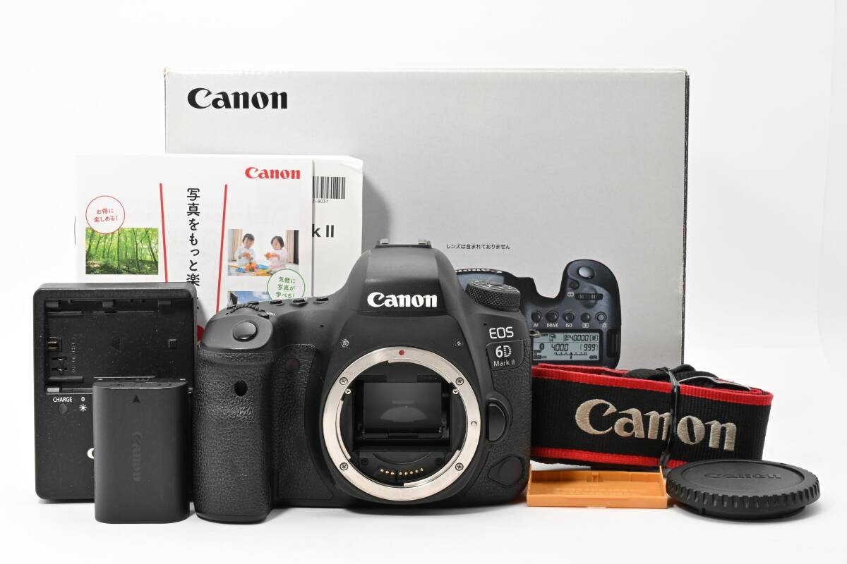 ★元箱付き良品★ キヤノン CANON EOS 6D MARK II ボディ デジタル一眼レフカメラ OB3712 #768
