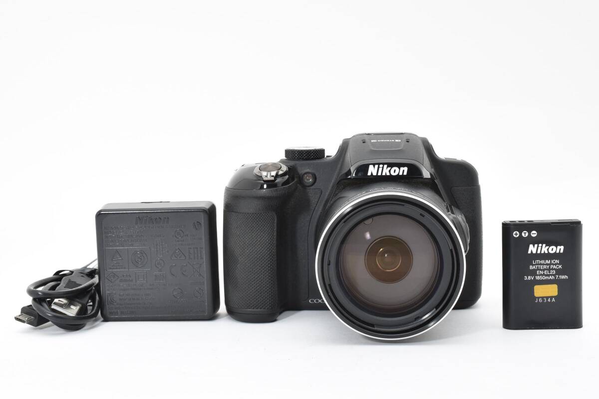 ★美品★ ニコン NIKON COOLPIX P610 ブラック コンパクトデジタルカメラ OB3737 #132