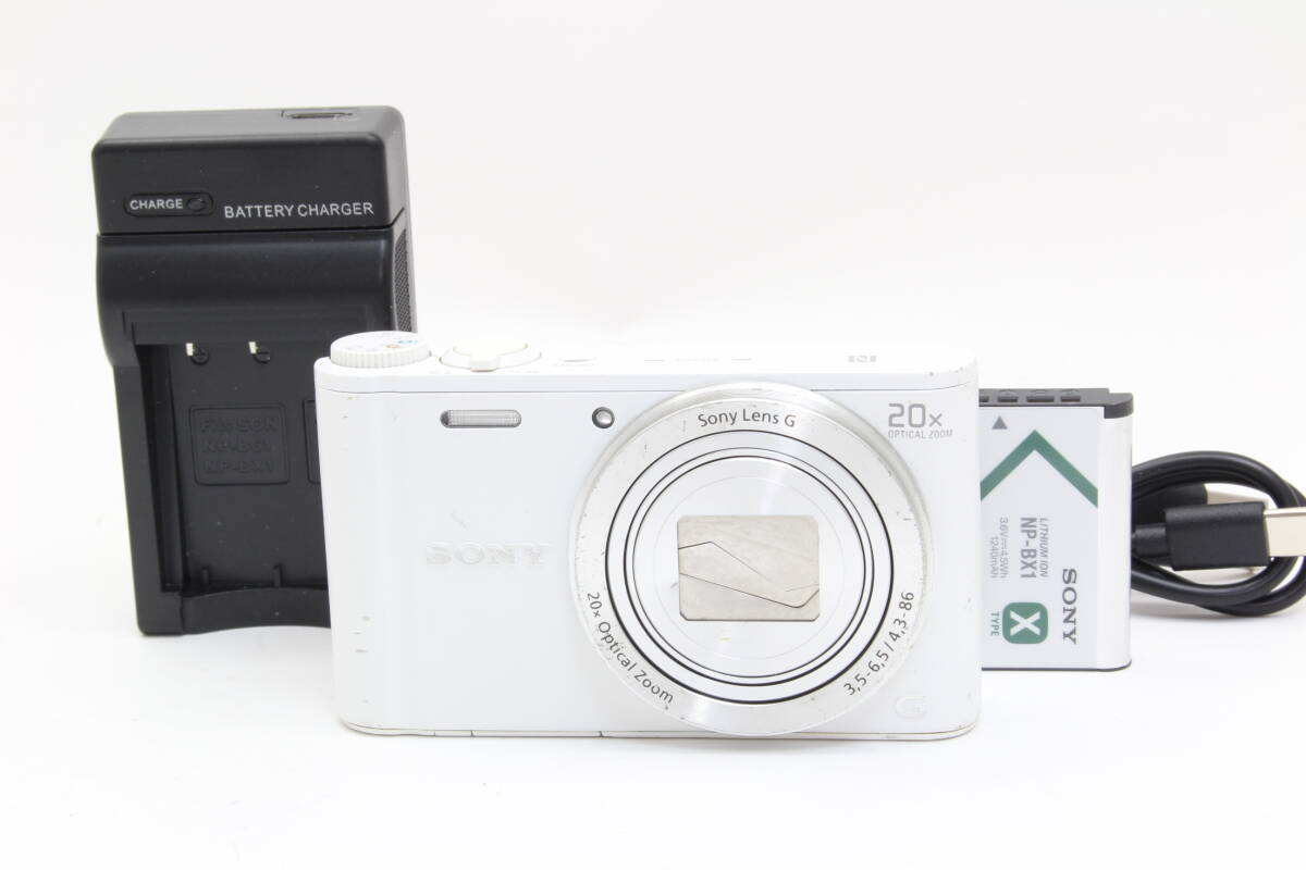 B+ (並品) SONY ソニー Cyber-Shot DSC-WX350 ホワイト 初期不良返品無料 1-99