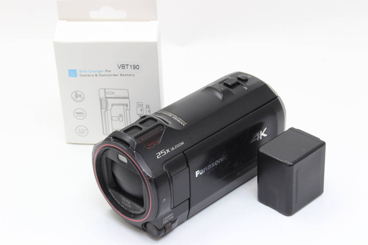 D (一部難あり) Panasonic パナソニック HC-VX985M ブラック 返品不可 1-54
