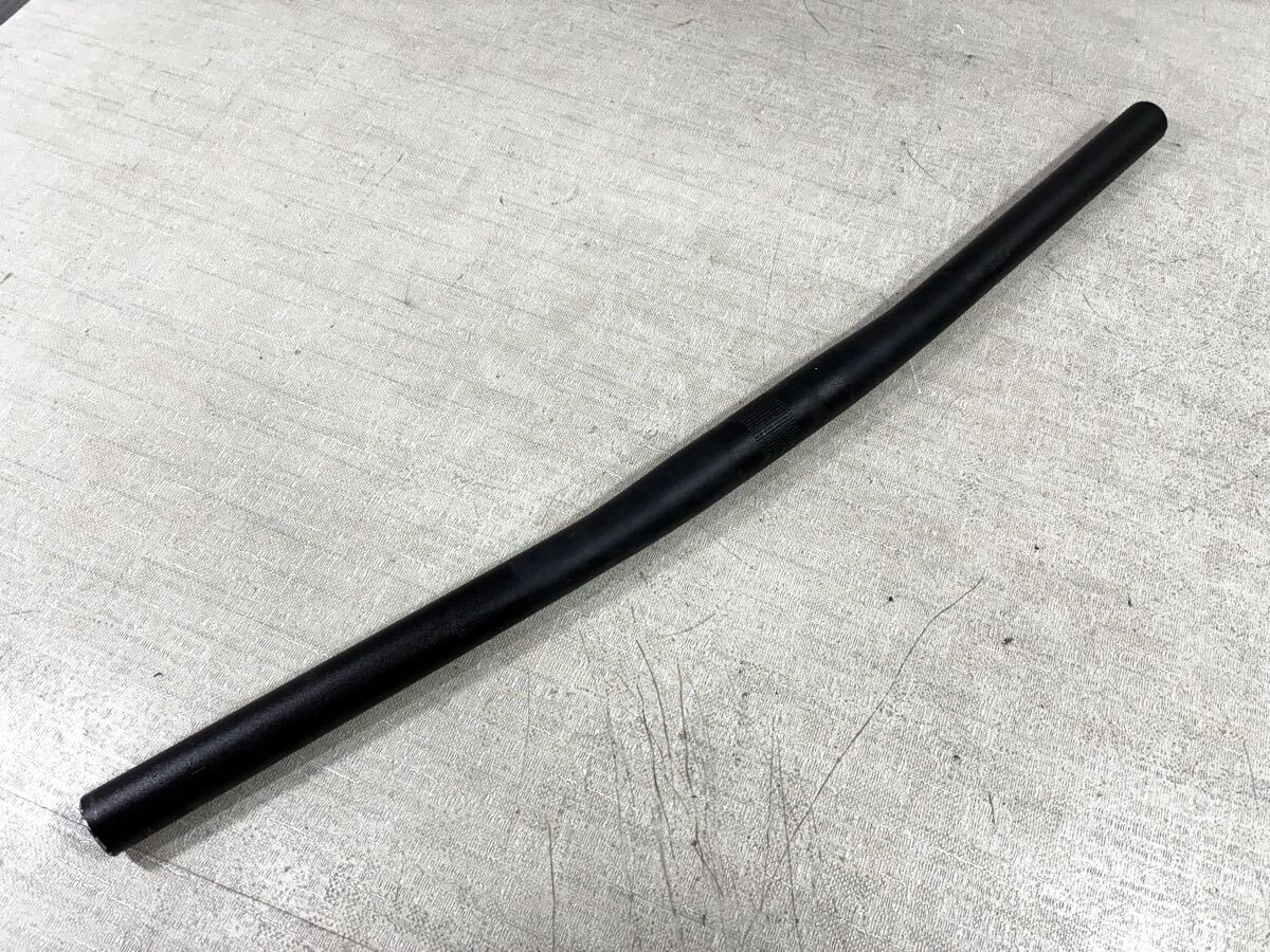 中古ブラックアルミフラットバー 540㎜　25.4㎜　全国定形外郵便660円で発送します、MTB　クロスバイク