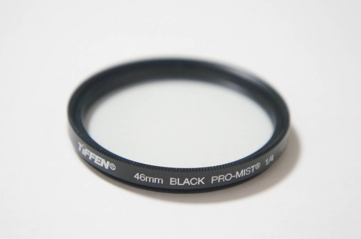 ★美品★[46mm] TIFFEN BLACK PRO-MIST 1/4 ブラックプロミスト ソフトフィルター [F5139]
