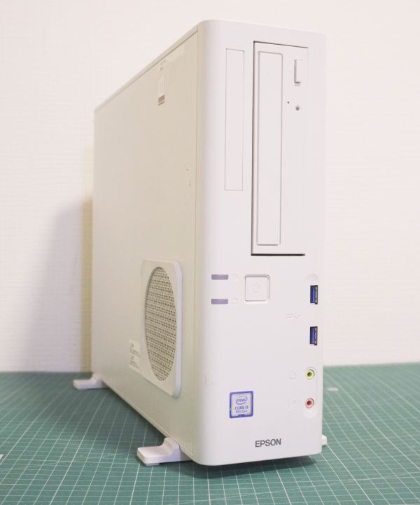 WDT0008　EPSON Endeavor（型番不明） / Intel Core i3-8100 3.60GHz / メモリ8GB / ストレージなし / OS無 / 光学ドライブあり　種類不明