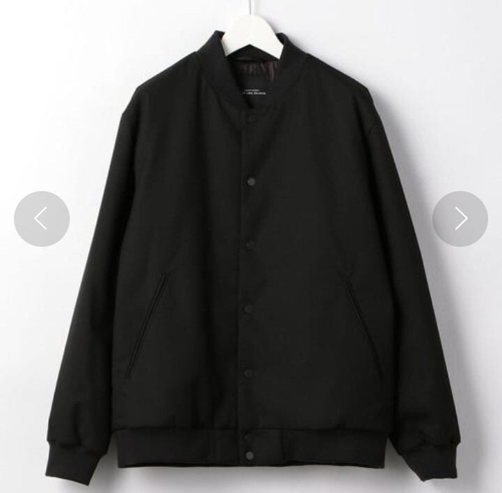1回着ユナイテッドアローズgreen label relaxingグリーンレーベル SC シンサレート アワードジャケットブルゾンアウターブラックL