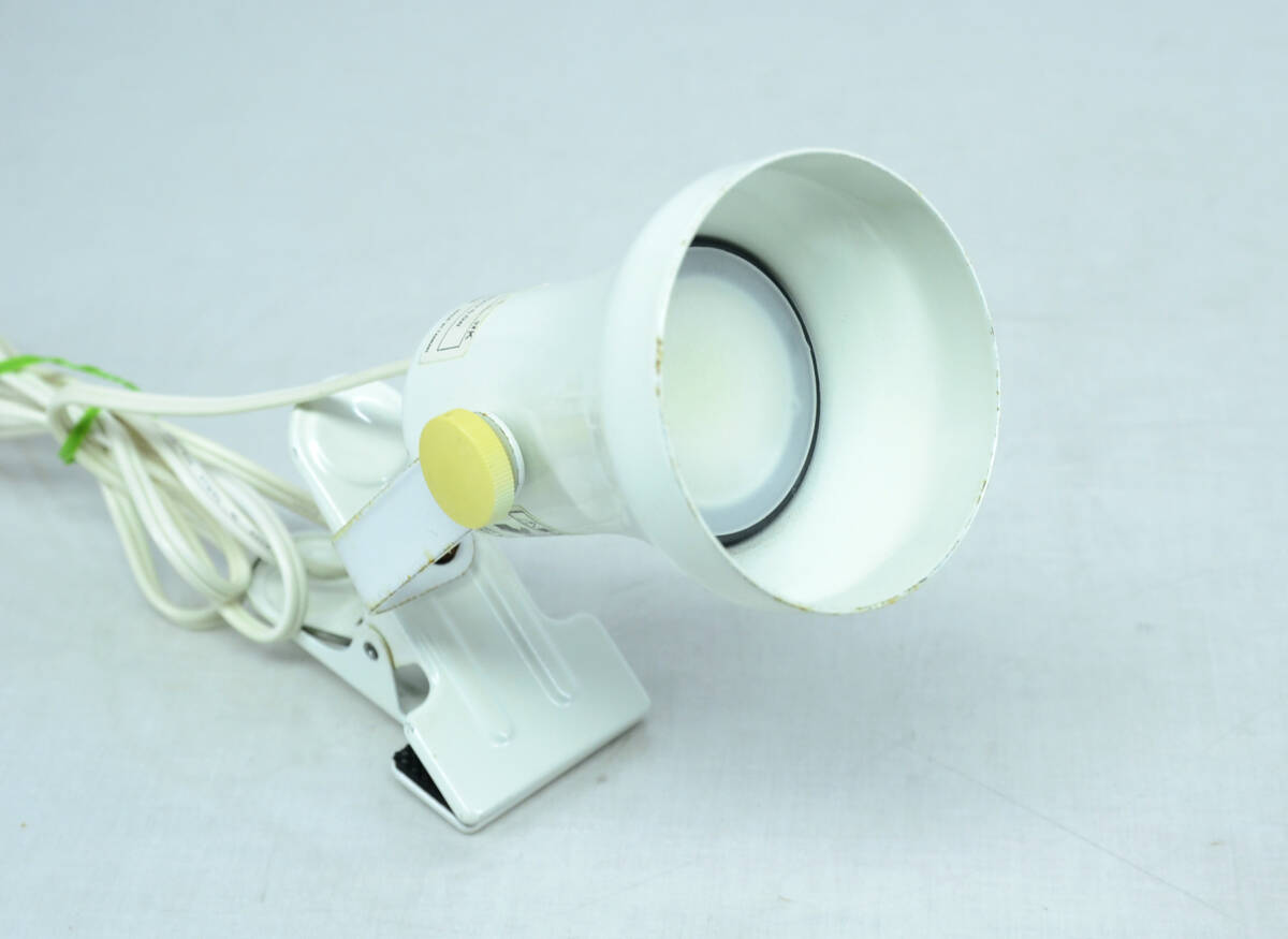 KOIZUMI/朝日電気 SPOT-L101 クリップ式ライト クリップライト スポットライト ホワイト 白 中古品