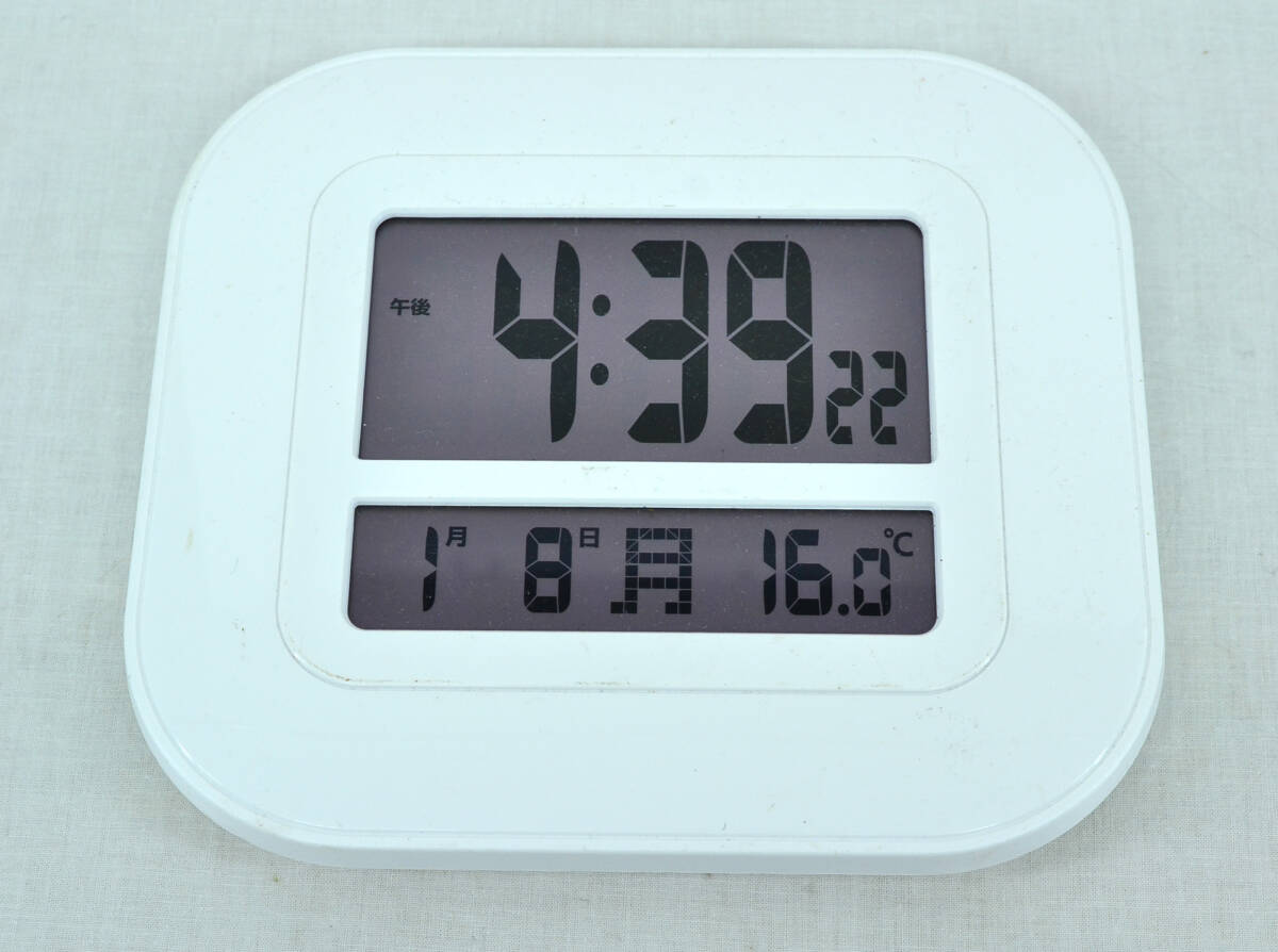 NITORI ニトリ デジタル掛け時計 YT6534 置き掛け兼用 中古良品