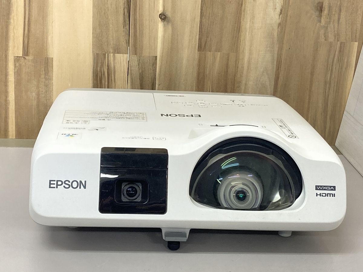 EPSON プロジェクター EB-536WT 点灯時間 1909H/37H ※AC付属・初期化済み EB-C①