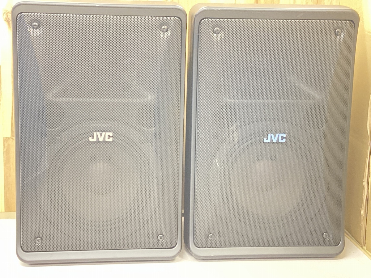 JVC COMPACT SPEAKER PS-S550B 2台セット ※音出し確認済み A