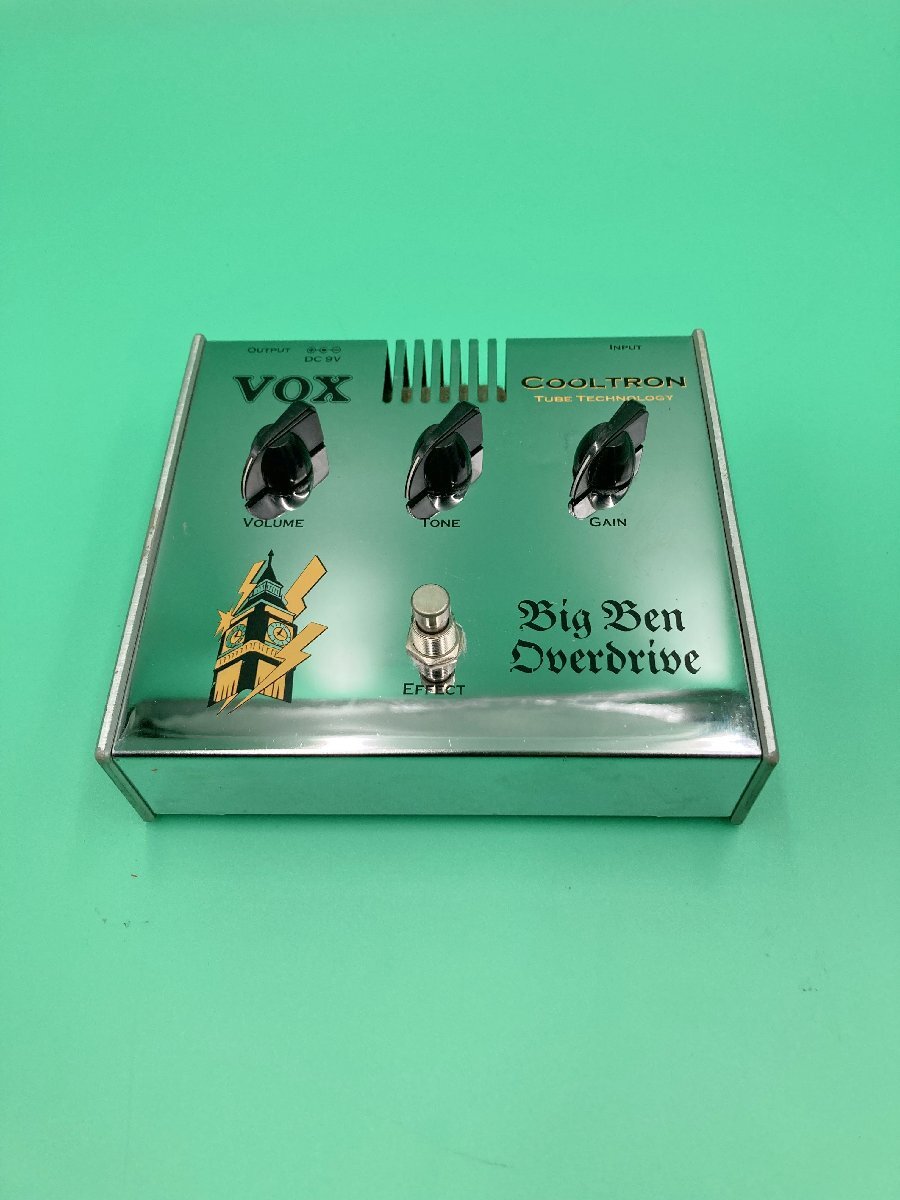 エフェクター【F1874△】VOXヴォックス COOL TRON CT-02OD Big Ben Overdrive ギター用エフェクター【動作確認済み】260120
