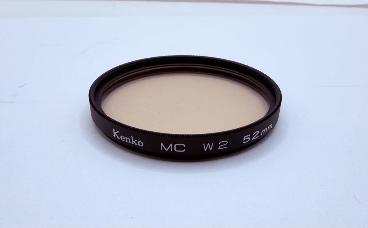 ケンコー Kenko MC W2 52mm レンズフィルター