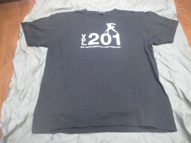 ゴルゴ13 さいとうたかを 201巻世界記録到達記念 201枚限定 Tシャツ ブラック Lサイズ