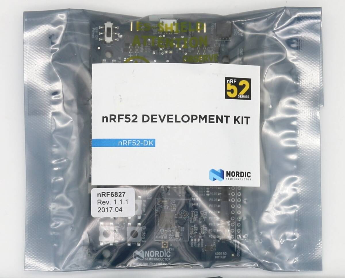 Nordic ノルディック nRF52 開発キット nRF52-DK nRF6827 Rev. 1.1.1 2017 04 未開封の新品 その１