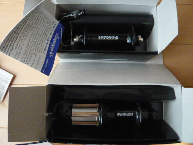★ CAMPAGNOLO MIRAGE F100/R130 32H HUB SET カンパニョーロ ミラージュ F/R 前後ハブ 32穴 セット ★