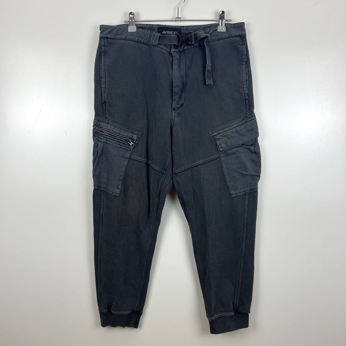 AVIREX fade wash tactical cargo pants L 6106109 アビレックス アヴィレックス フェードウォッシュカーゴパンツ スウェット生地 アメカジ