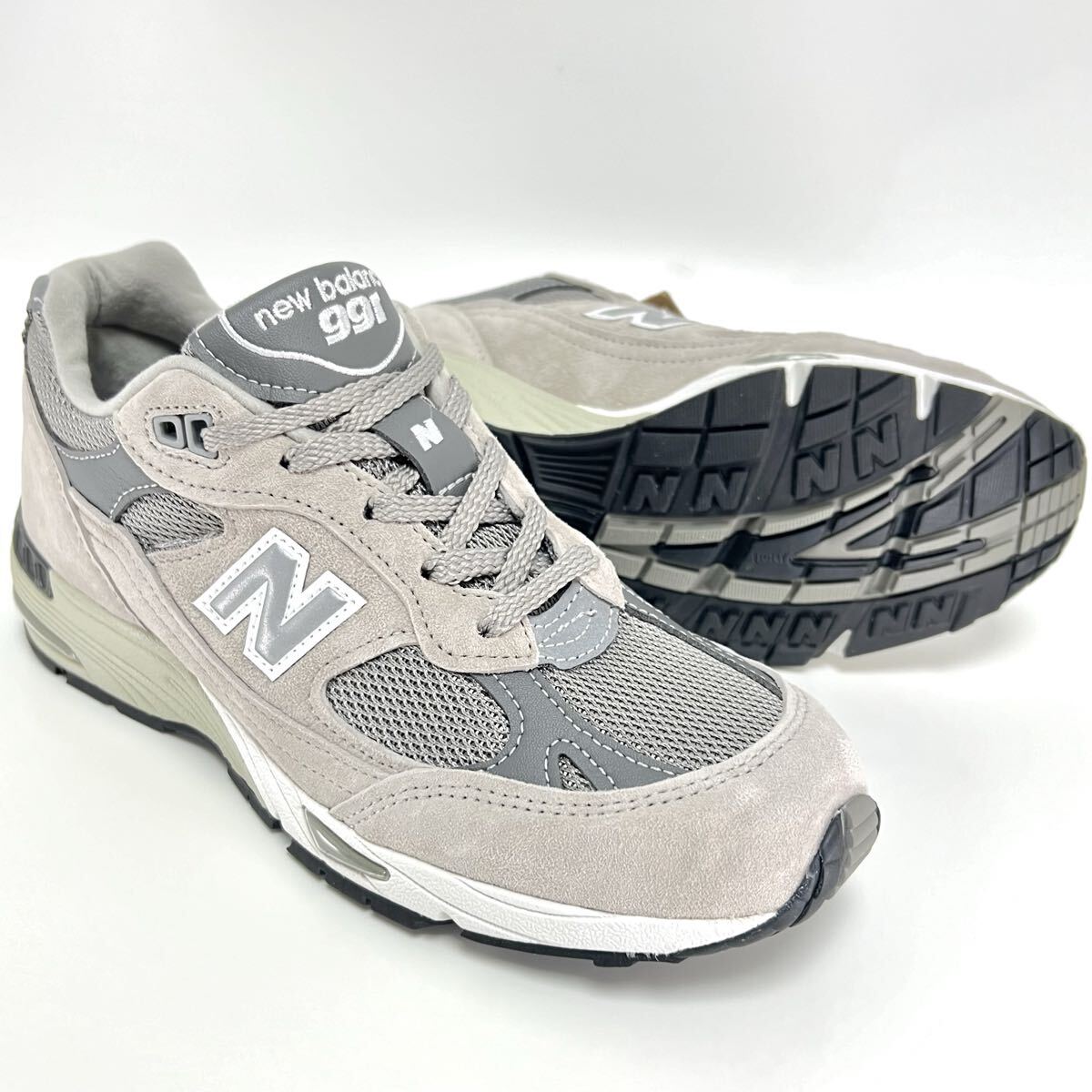 23.5cm◆未使用◆ ニューバランス W991GL MADE IN ENGLAND 991 グレー ウィメンズ スニーカー NewBalance W991 GL 991 イギリス製 UK 女性