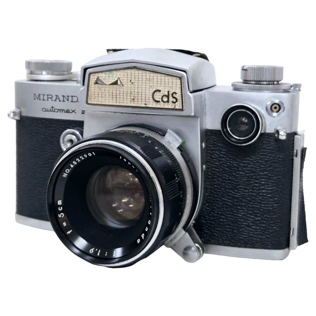 【返品保証】 ミランダ Miranda automex III 5cm F1.9 フィルムカメラ ボディレンズセット Z7058