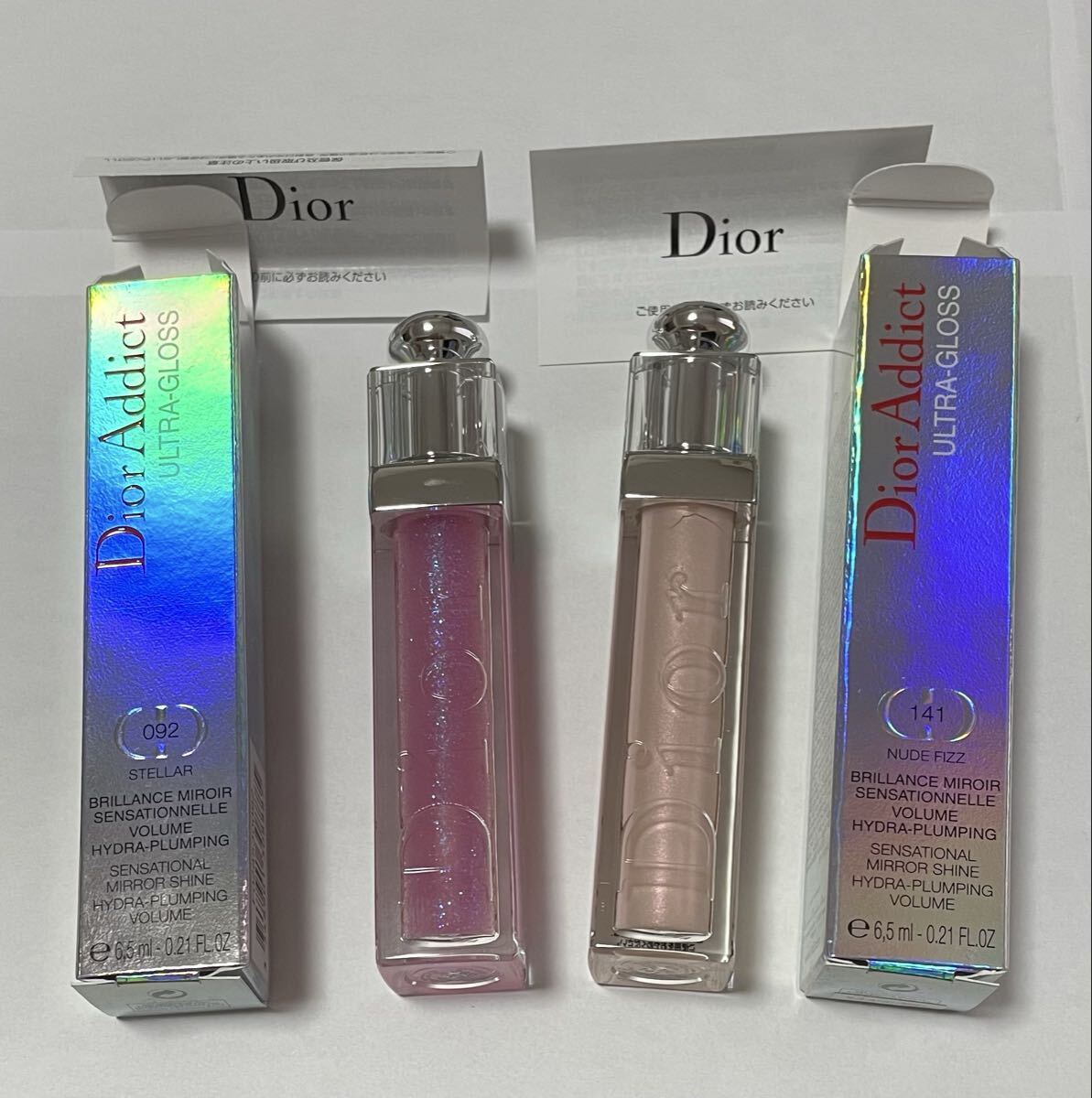 Dior ディオール　アディクト　グロス　2本セット　092 141 リップグロス　未使用