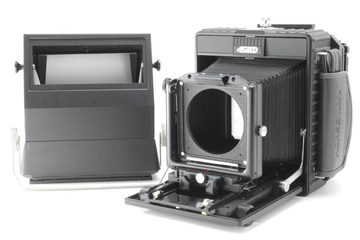 希少 美品 HORSEMAN 45HD 大判カメラ 二眼レフレックスビュアー付属 ホースマン #7240