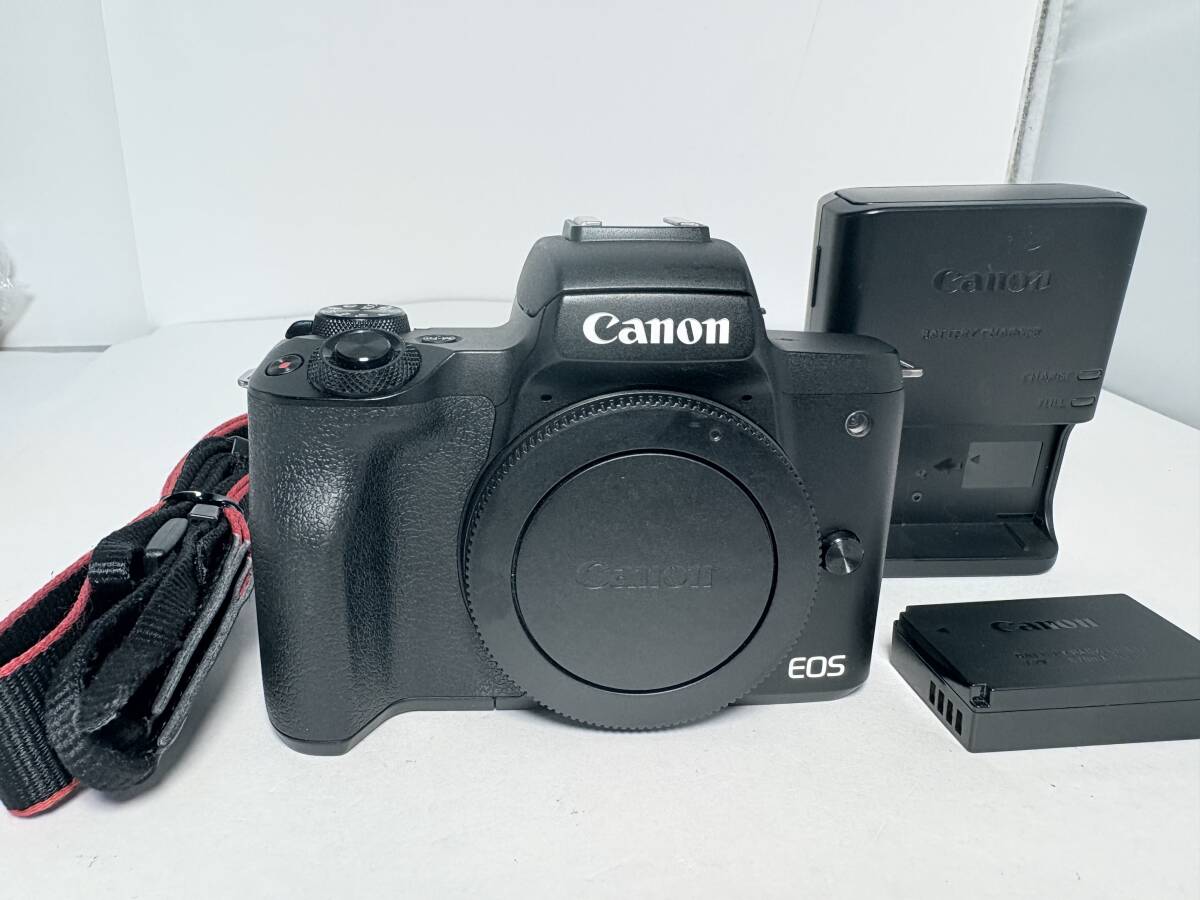 極上品 キヤノン EOS Kiss M2 ボディ ブラック