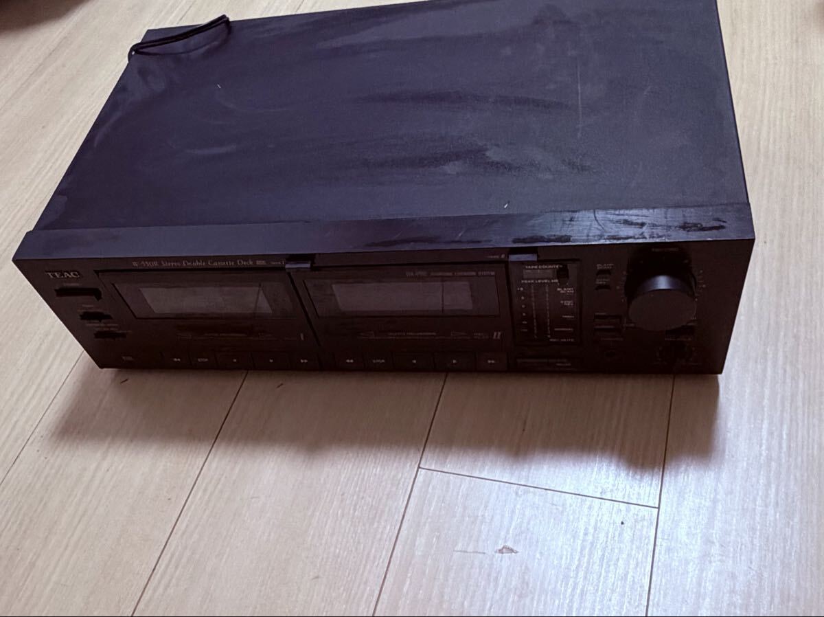 TEAC W-550R デュアルカセットデッキ