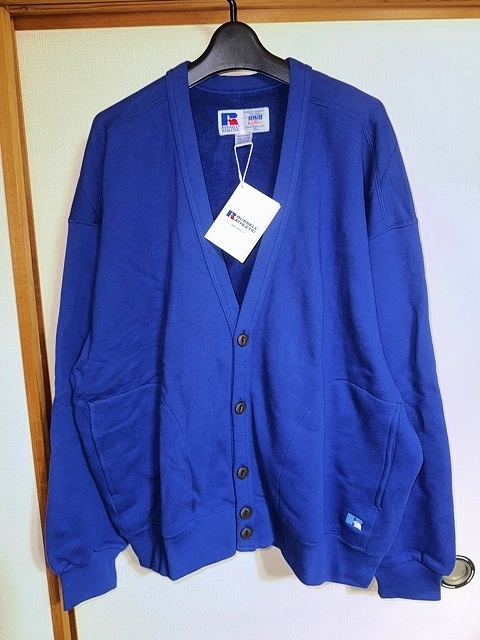 新品1.2万円ラッセルアスレチック Russell Athletic ラッセル リバースウィーブ スウェット ジャケット トレーナー カーディガン