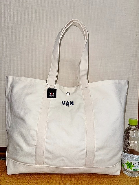 完売モデル 新品 約2万円 VAN JAC バン ヴァン 日本 ジャパン トートバック バッグ かばん 定番 IVY tote 