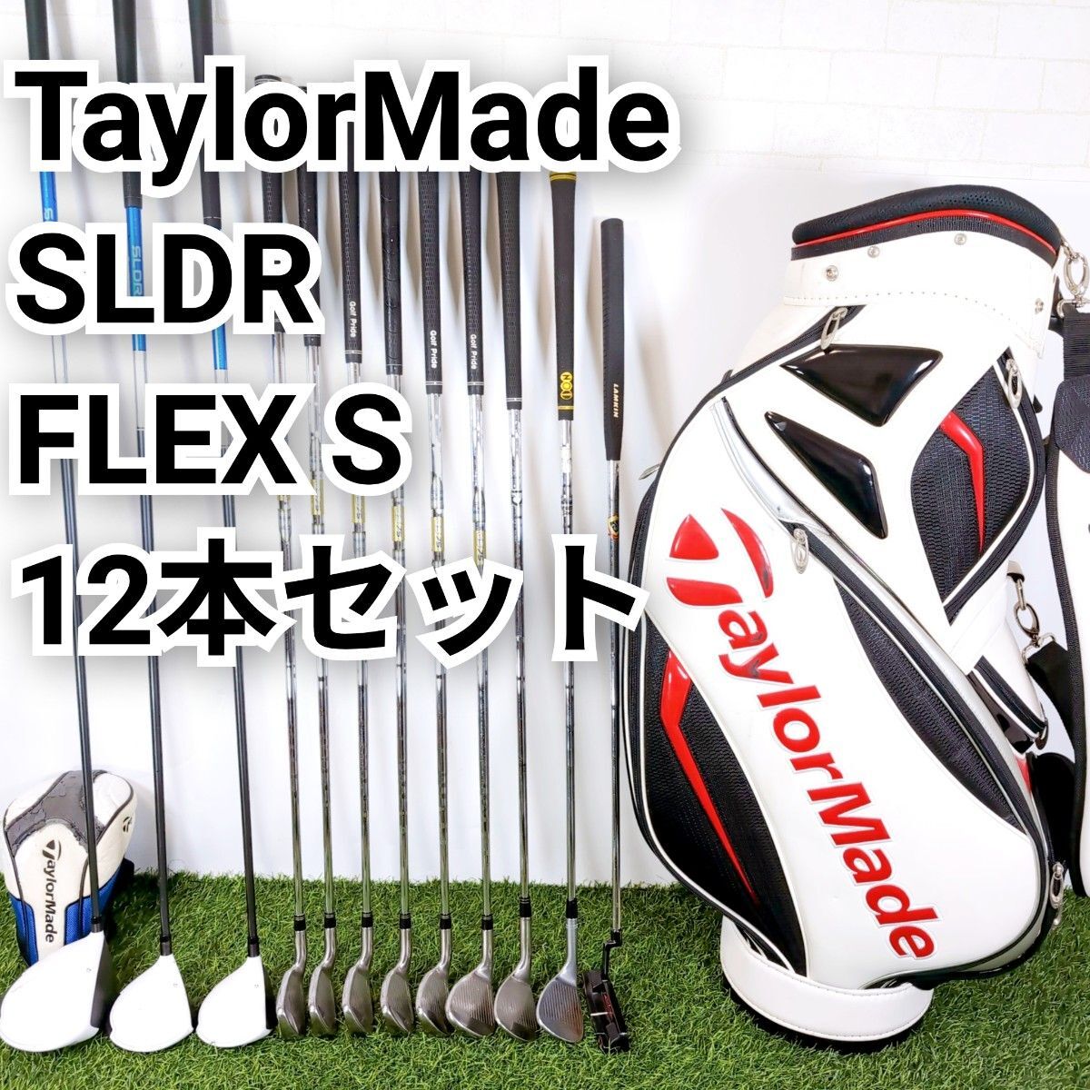TaylorMade テーラーメイド SLDR S r7 DRAW メンズ ゴルフクラブ FLEX S 12本セット 右