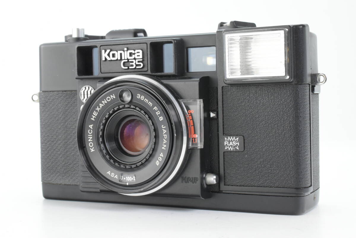【動作未確認】 KONICA コニカ C35 AF オートフォーカス 35mm フィルムカメラ EF-1630