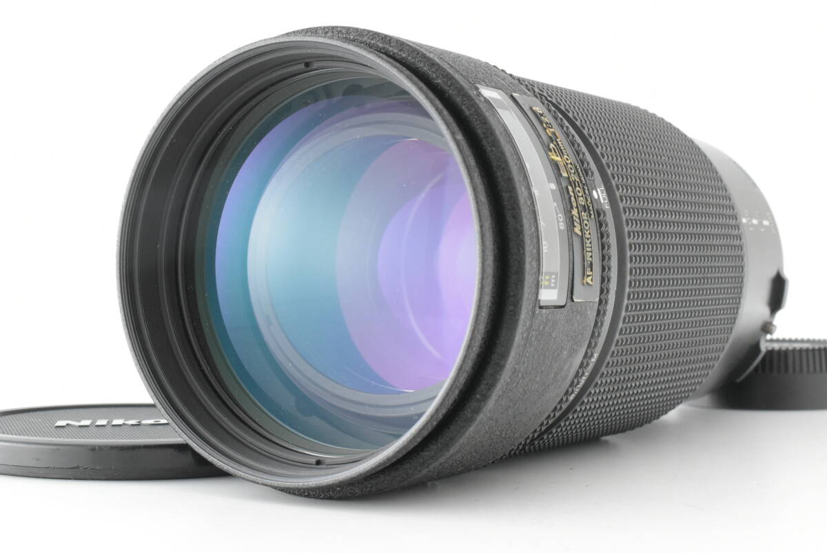【良品】Nikon ニコン ED AF Nikkor 80-200mm F2.8 望遠ズームレンズ Fマウント 動作確認済 小ゴミあり EF-1661