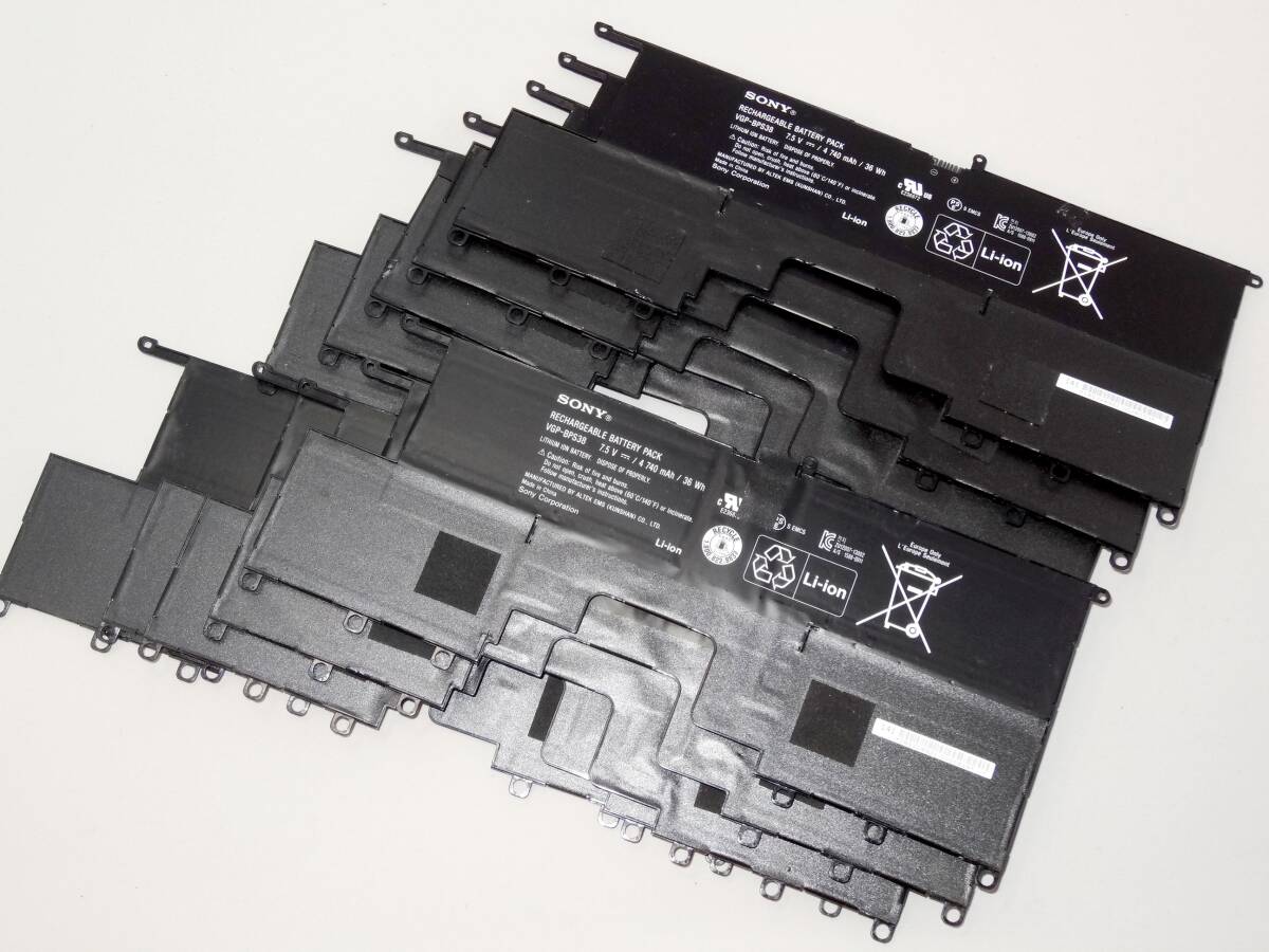 20個セット SONY VAIO PRO13 純正バッテリーVGP-BPS38 7.5V 36Wh
