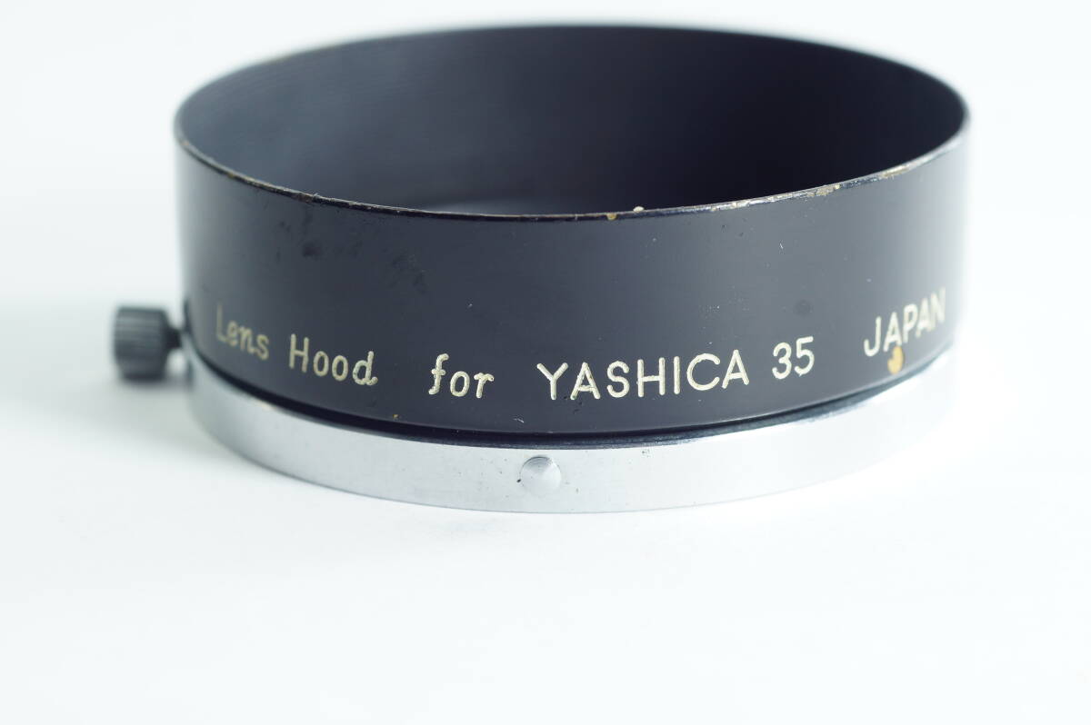 RB MINI-01『並品』 YASHICA Lens Hood for YASHICA 35 ヤシカ35用 レンジファインダー 内径48mm カブセ式 メタルフード SHADE