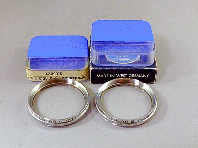 ◇フォクトレンダー FOCAR A・B 40.5mm クローズアップレンズ 良品 ケース付