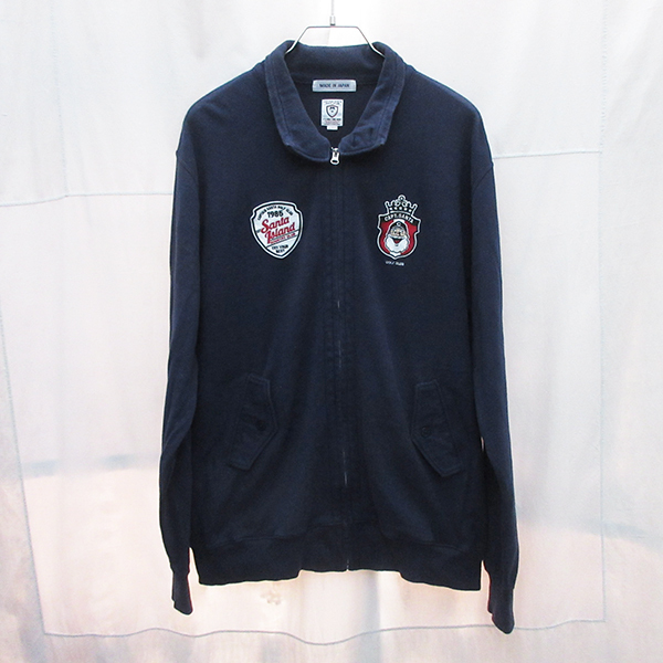 ■ CAPTAIN SANTA GOLF CLUB キャプテンサンタ ゴルフクラブ スウェット ジャケット フルジップ ワッペン 日本製