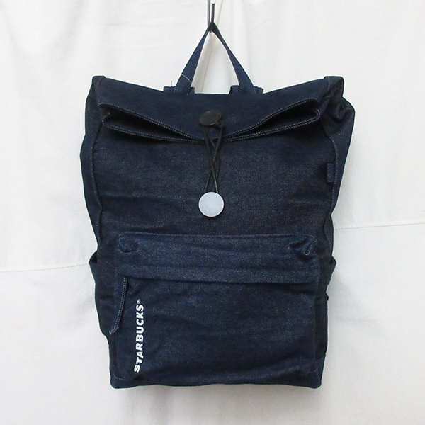 未使用・タグ付き■台湾 STARBUCKS COFFEE スターバックス コーヒー リュック デニム ザック