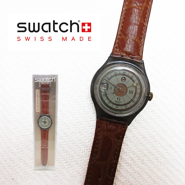 未使用■90s swatch スウォッチ Retrospective レトロスペクティブ SAM403 腕時計 ヴィンテージ レトロ