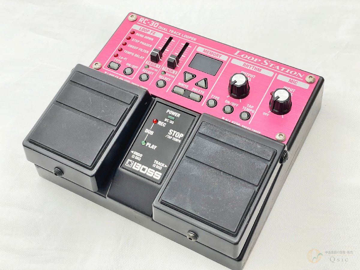 [良品] BOSS RC-30 ルーパー 最大3時間の録音が可能/ツインペダルによる高い操作性 [MMM67]【梅田店在庫】