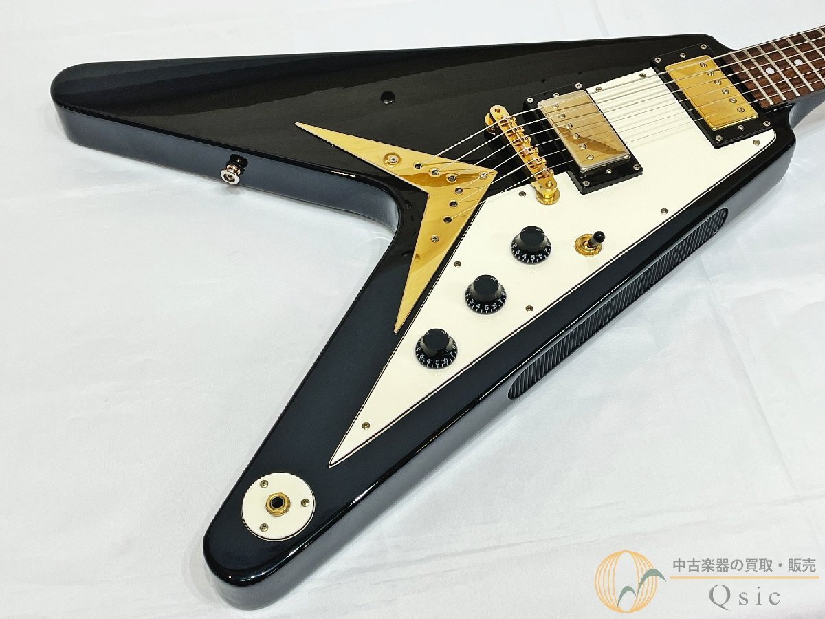 【セール】[良品] Epiphone 1958 Korina Flying V 1958年フライングVの復刻モデル 2006年製 [MMR44]【神戸店在庫】