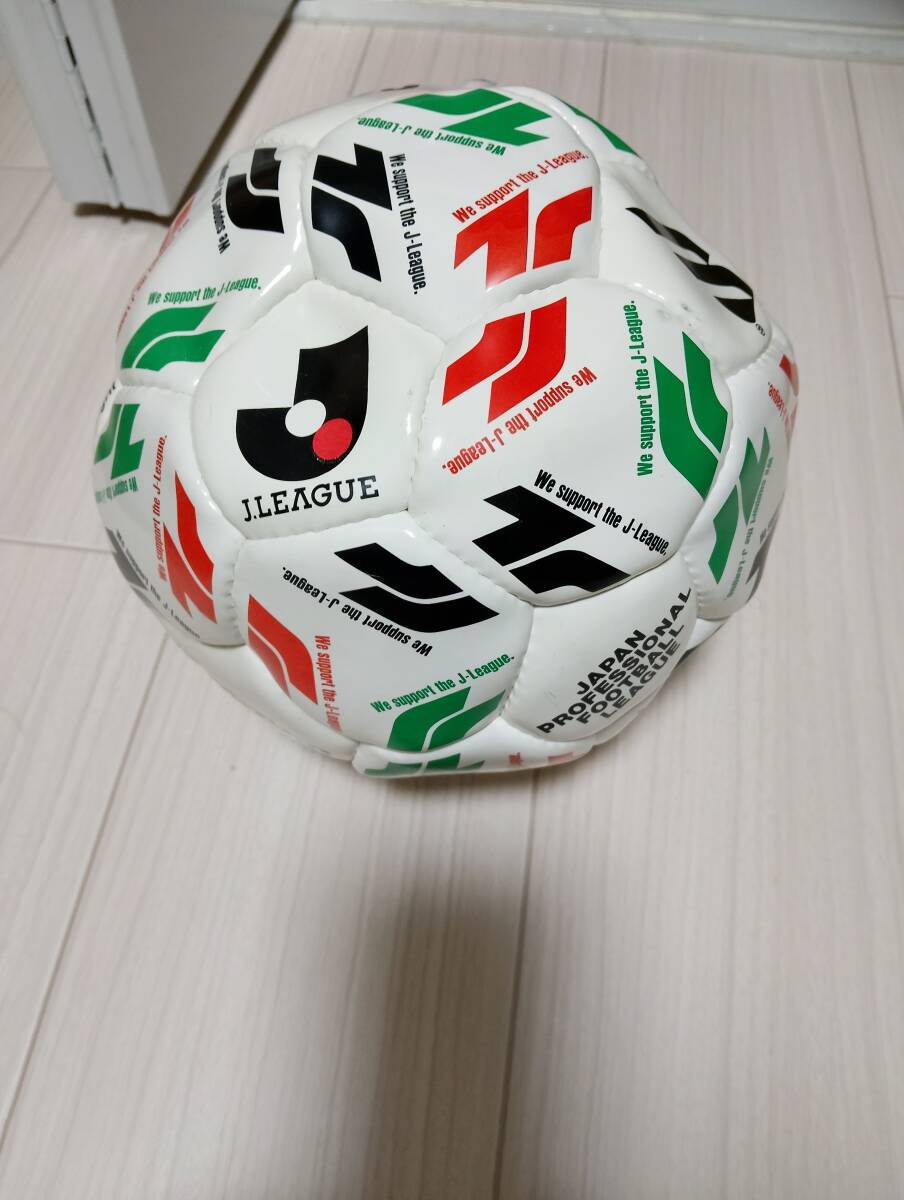 貴重　ミズノ　1995年　Jリ−グ　サッカーボール　5号　難あり