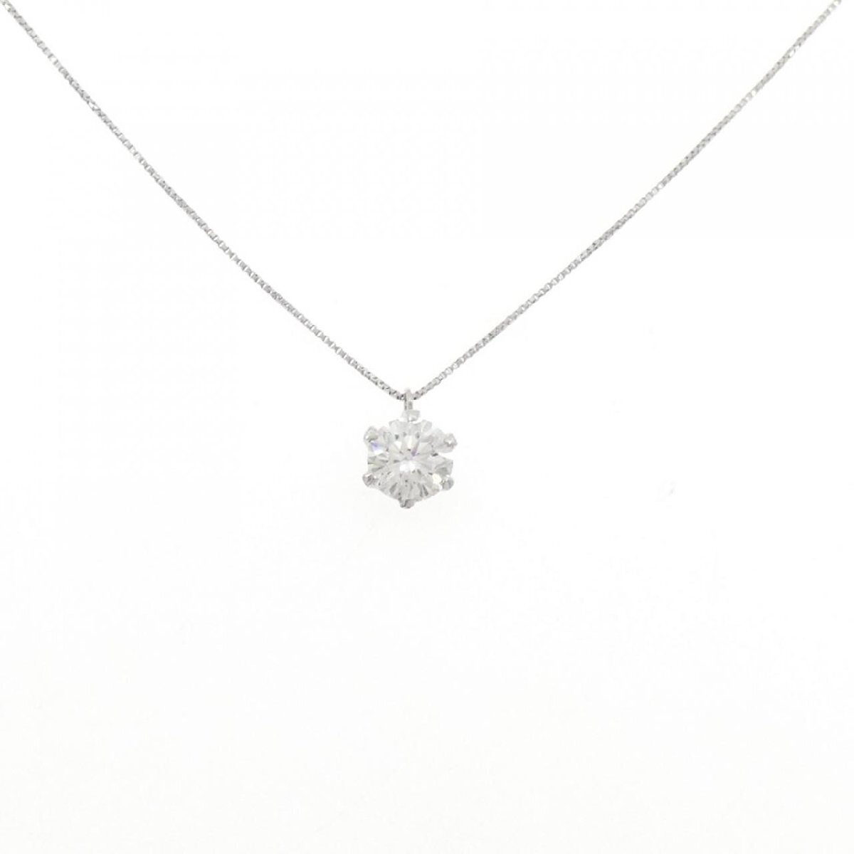 PT900/PT850 ダイヤモンド ネックレス 1.026CT G SI1 EXT
