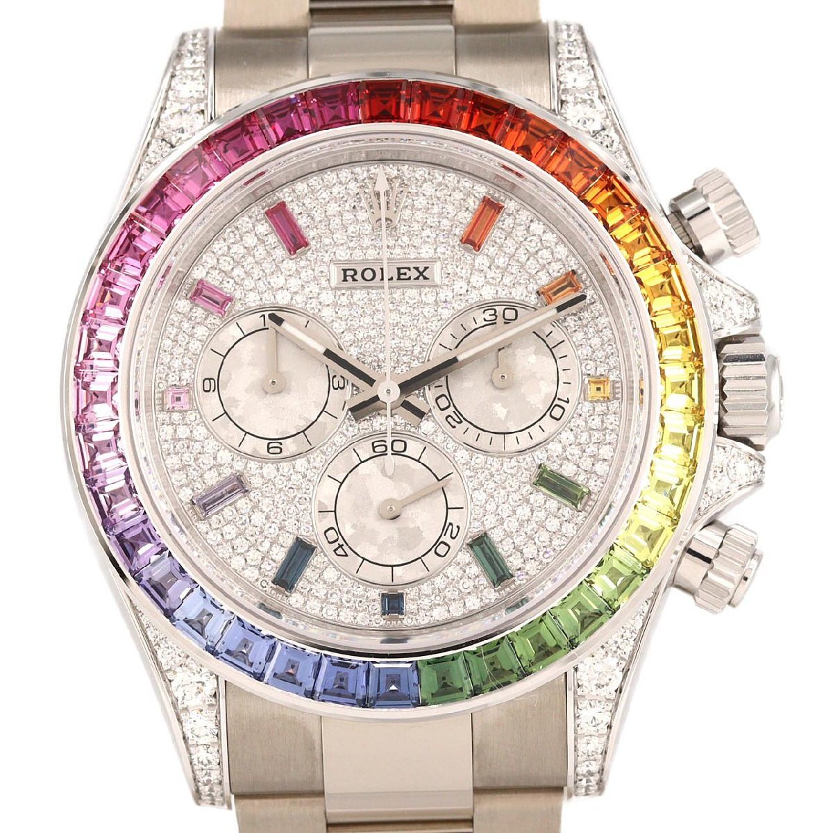 ロレックス デイトナレインボー 126599RBOW WG 自動巻 ランダム番