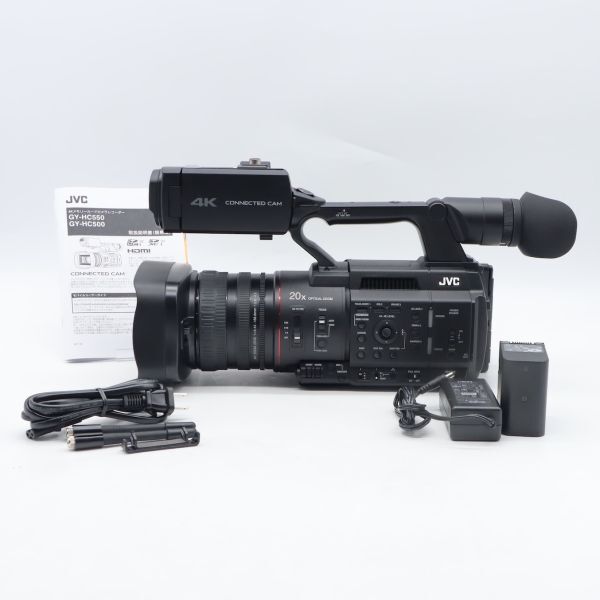 【新品級】ファン動作時間「48H」JVC GY-HC550 メーカー点検済み #3334