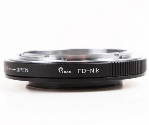 キヤノン Canon FDマウントレンズ → ニコン Nikon Fマウントアダプター D6 D850 D780 D500 D7500