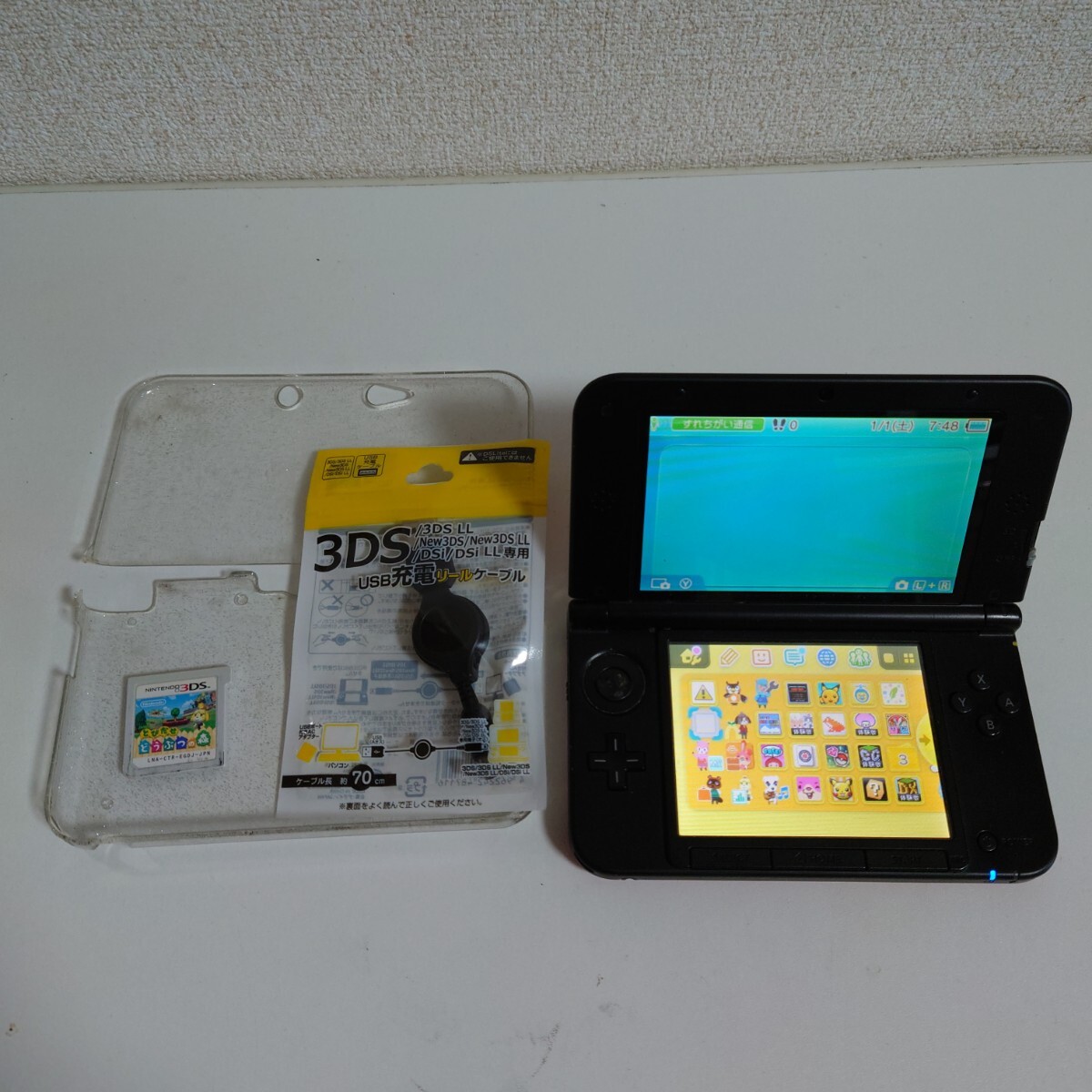 【バッテリー新品】Nintendo 3DS LL 本体　　ニンテンドー3DS　電波人間のRPG
